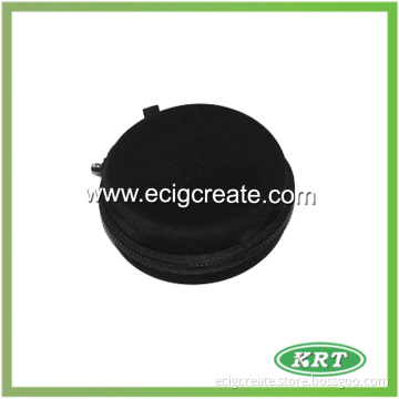 Electronic Cigarette Round EGO Zipper Carry Case